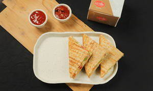 Mushroom & Cheese Grilled Sandwich