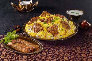 Classic Non-Veg Biryani & Kebabs Combo (Serves 1)