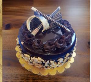 Choco Dry Fruit Cream Cake (Eggless)