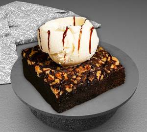 Brownies With Ice Cream 150Gm                                  