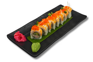 Supreme Prawn Tobiko Roll