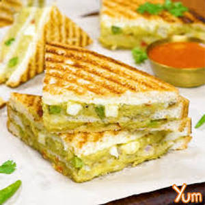 Paneer makhani sandwich