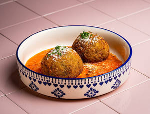 Pesto Spaghetti Arancini