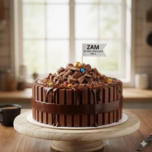 Dark Chocolate Eggless Bakery Cake 1 pound [450 Grams ]