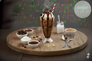 Cold Coffee With Brownie