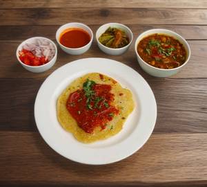 Schezwan chole kulche