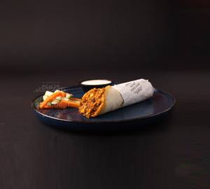 Special mexican chicken shawarma plate