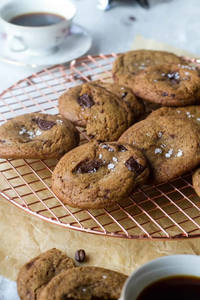 Coffee Caramel Cookies