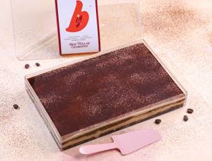 Eggless Tiramisu Celebration Box (800gm)