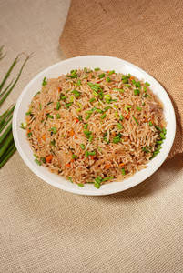 Veg Garlic Fried Rice