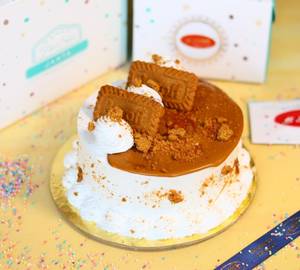 Biscoff Cream Cake                