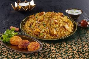 Hyderabadi Veg Biryani & Kebabs Combo (Serves 1)
