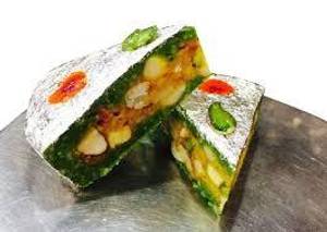 Kaju Diamond Cake