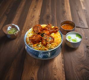 Chicken biryani [ half]