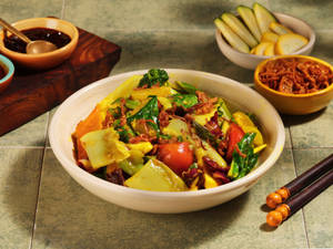 Stir Fried Vegetables Burmese Style