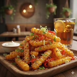Honey Chilli Potato Fries