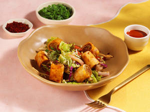 Crunchy Spring Roll Salad