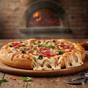 Cheese Brust Beyond's Pizza