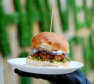 Thai Evolved Red Curry Burger