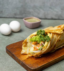 Cheesy Double Egg Roll