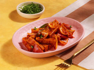 Chilli Tangy Chickpea Tohu