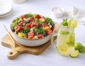 Any Keto Salad [Up to 36g Protein] + Drink