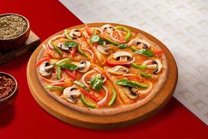 Dragonfire Veggie Farmhouse Thin Crust Pizza