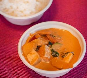 Red Curry With Jasmine Rice (serves 1)