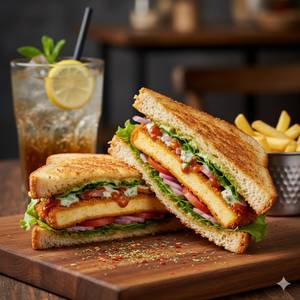 Crispy Paneer Sandwich