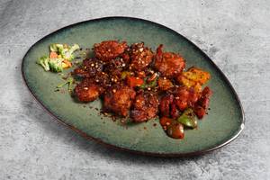 Burnt Red Pepper Prawns [8 Pieces]