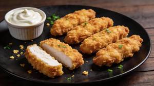 Crunchy Chicken Breast Strips(6 Pcs)