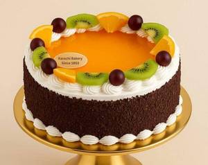 Orange Chocolate Cake Eggless (900gms)
