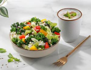 Any Veg Salad + Drink
