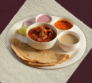 Special Roti Chicken Thali
