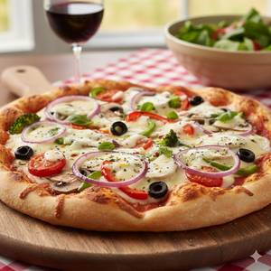 Veggie Cheese Pizza
