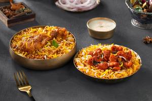 Badshah's Top Pick Chicken Biryani Sampler 2 Bowls