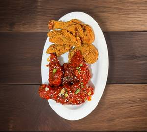 Half and Half Korean Fried Chicken