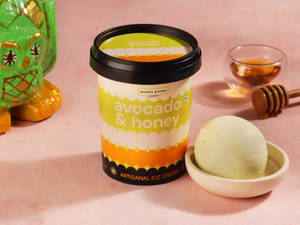 Avocado And Honey Ice Cream 500 Ml
