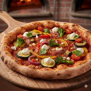 Harissa Veg Pizza