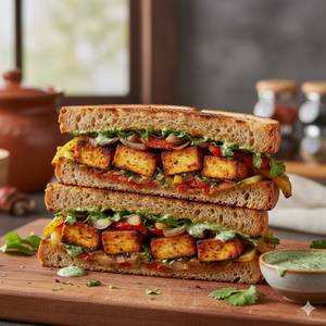 Paneer tikka sandwich