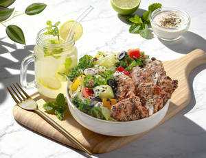 Any Keto Protein [Up to 62g] Bowl + Drink