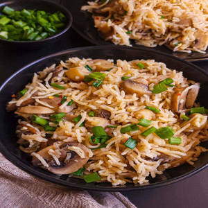 Mushroom Fried Rice