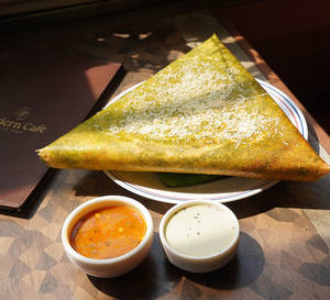 Pesto Cheese Dosa