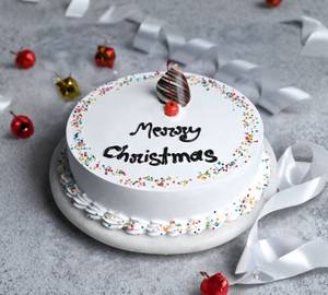 Christmas Vanilla Cake