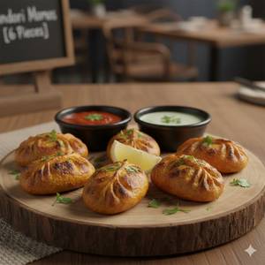 Tandoori Momos [6 Pieces]