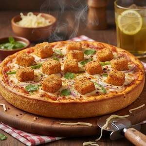 Crispy Paneer Pizza