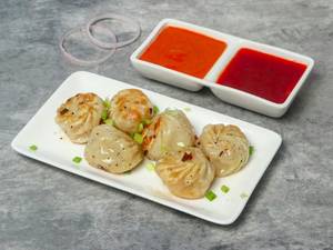 Veg momos [6 pcs]