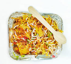 Soya Chaap Biryani