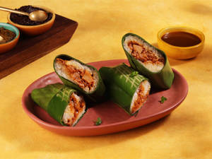 Barbeque Jackfruit Grilled Sticky Rice