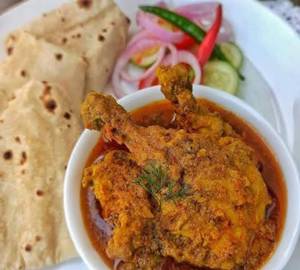 Tawa Roti 5pcs Chicken kasha 3pcs